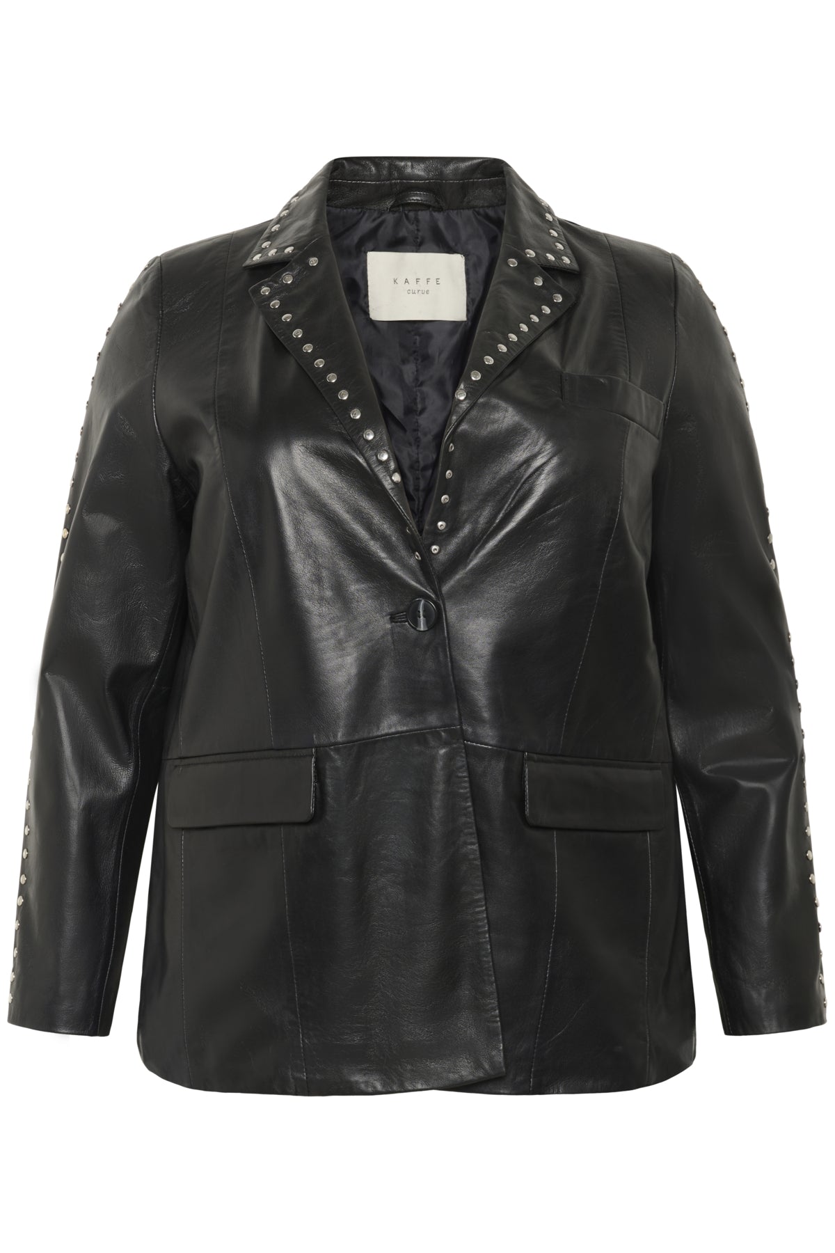 KCtera Leather Blazer Black deep - 10583695