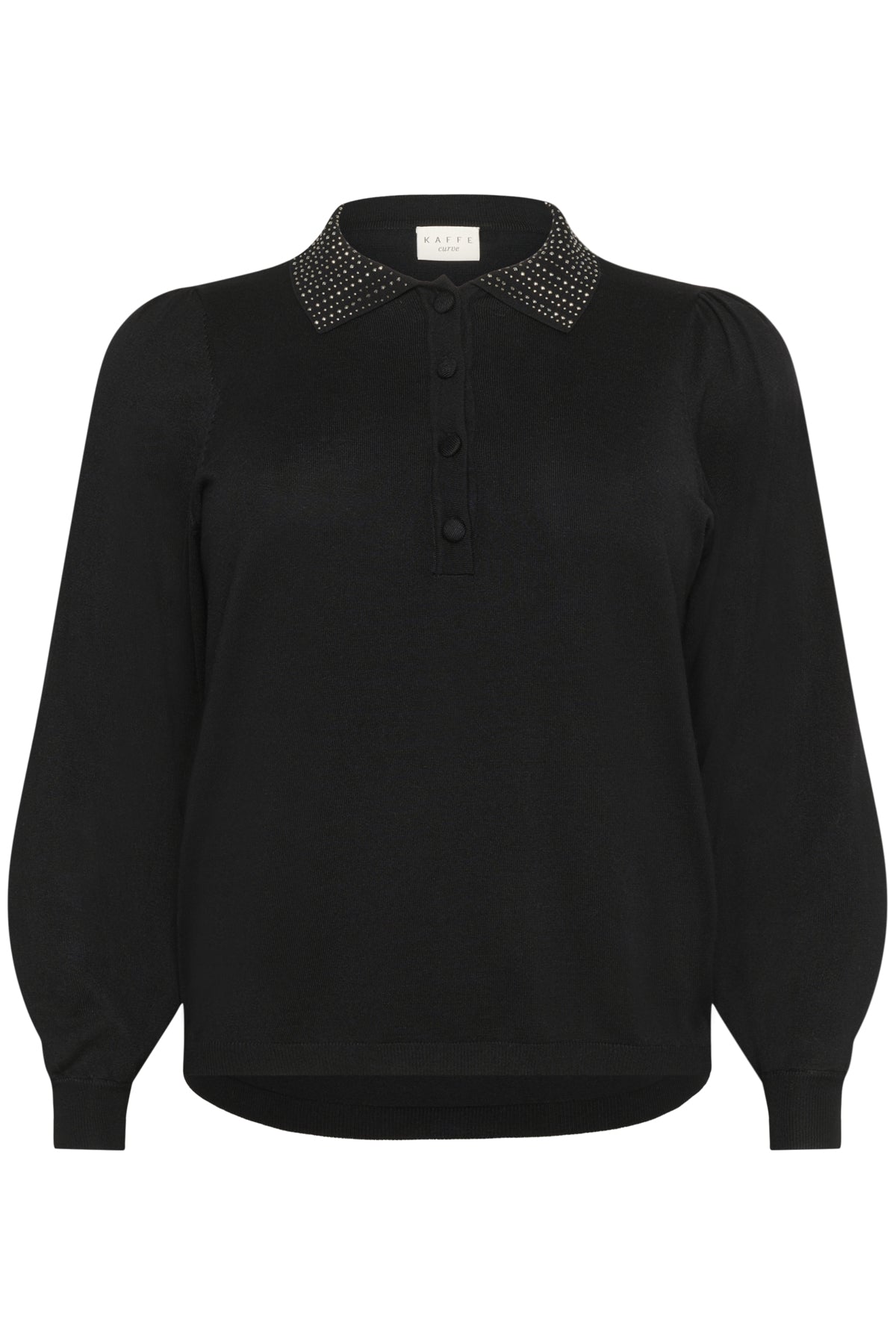 KCcarla Polo Pullover Black deep - 10583767