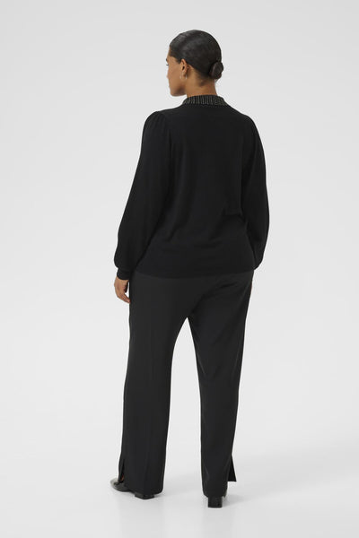 KCcarla Polo Pullover Black deep - 10583767 Thumbnail