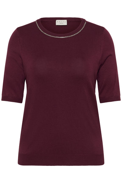 KCcarla Knit Pullover Windsor Wine - 10583769 Thumbnail