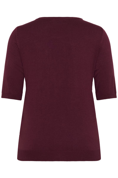 KCcarla Knit Pullover Windsor Wine - 10583769 Thumbnail