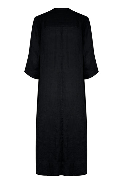 CRBellis Caftan Dress Pitch Black - 10611577 Thumbnail