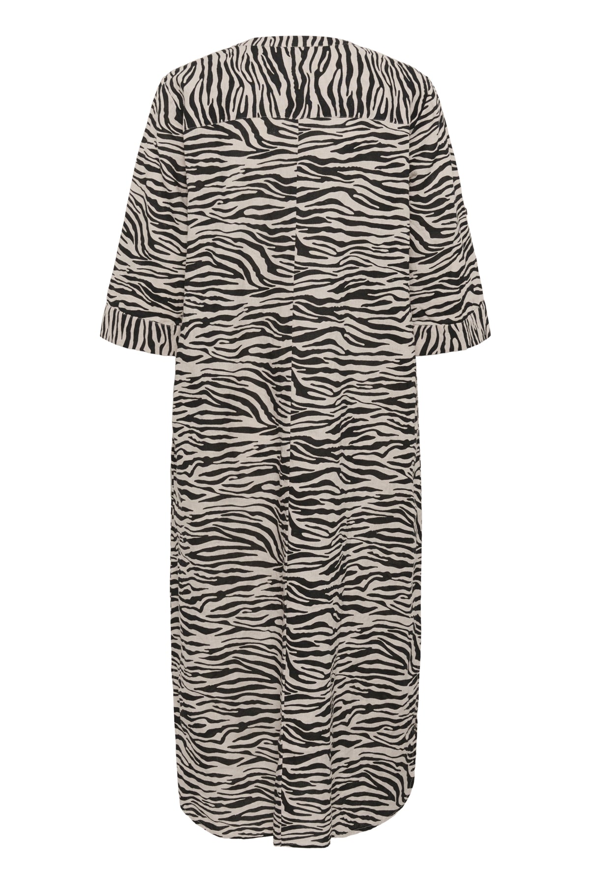 CRBellis Caftan Dress Monochrome Animal - 10611577