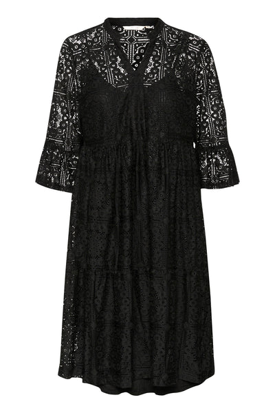 CRTiley Lace Dress Pitch Black - 10613095 Thumbnail