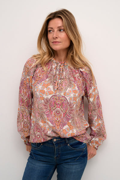 CRAstra Blouse Pink Paisley - 10613115 Thumbnail