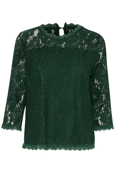 CRKit 3/4 Sleeve Blouse Sea Moss - 10613238 Thumbnail