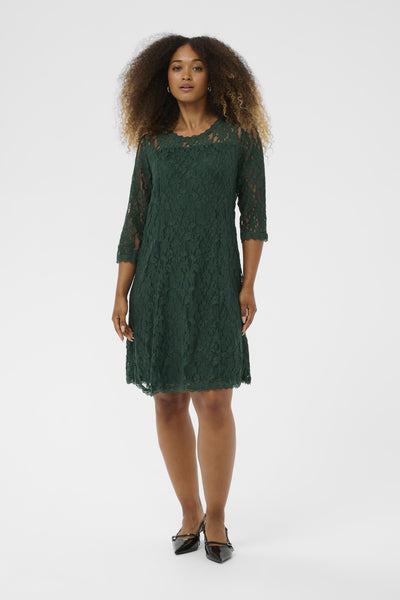 CRKit 3/4 Sleeve Dress Sea Moss - 10613239 Thumbnail