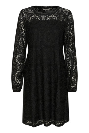 CRTiley Lace Dress - Zally Fit Pitch Black - 10613785