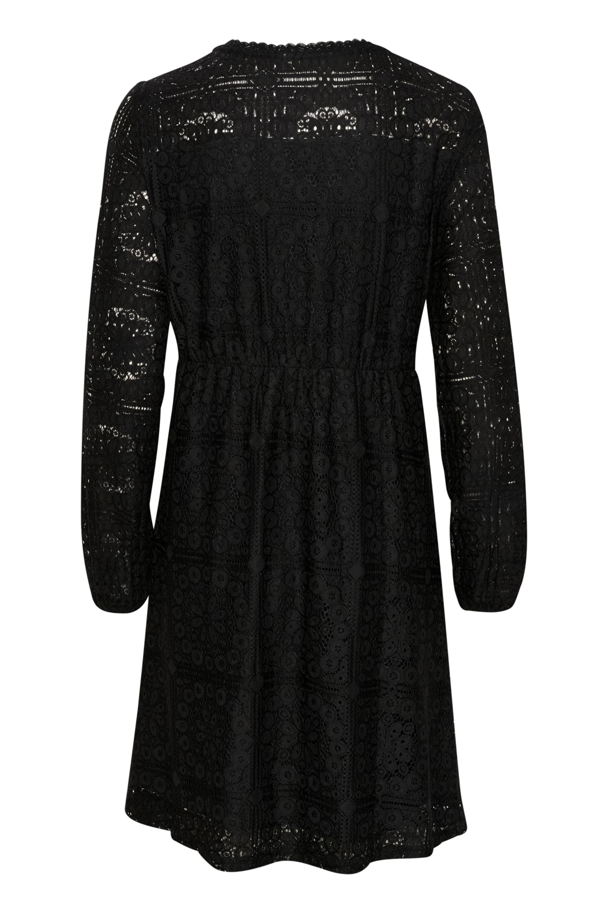 CRTiley Lace Dress - Zally Fit Pitch Black - 10613785