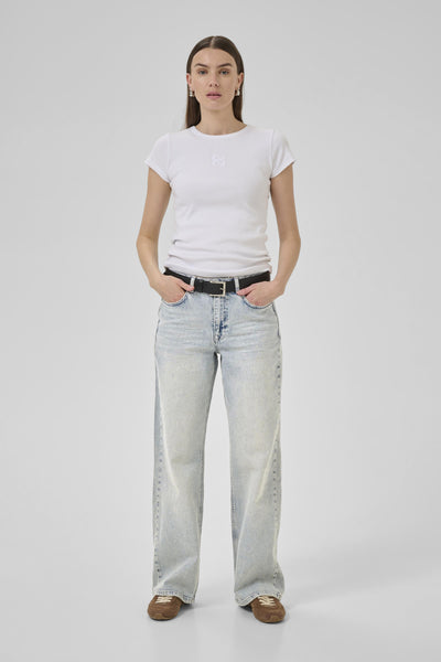 35 THE LOUIS 139  HIGH WIDE Y Light Blue Dirty Wash - 10704222 Thumbnail