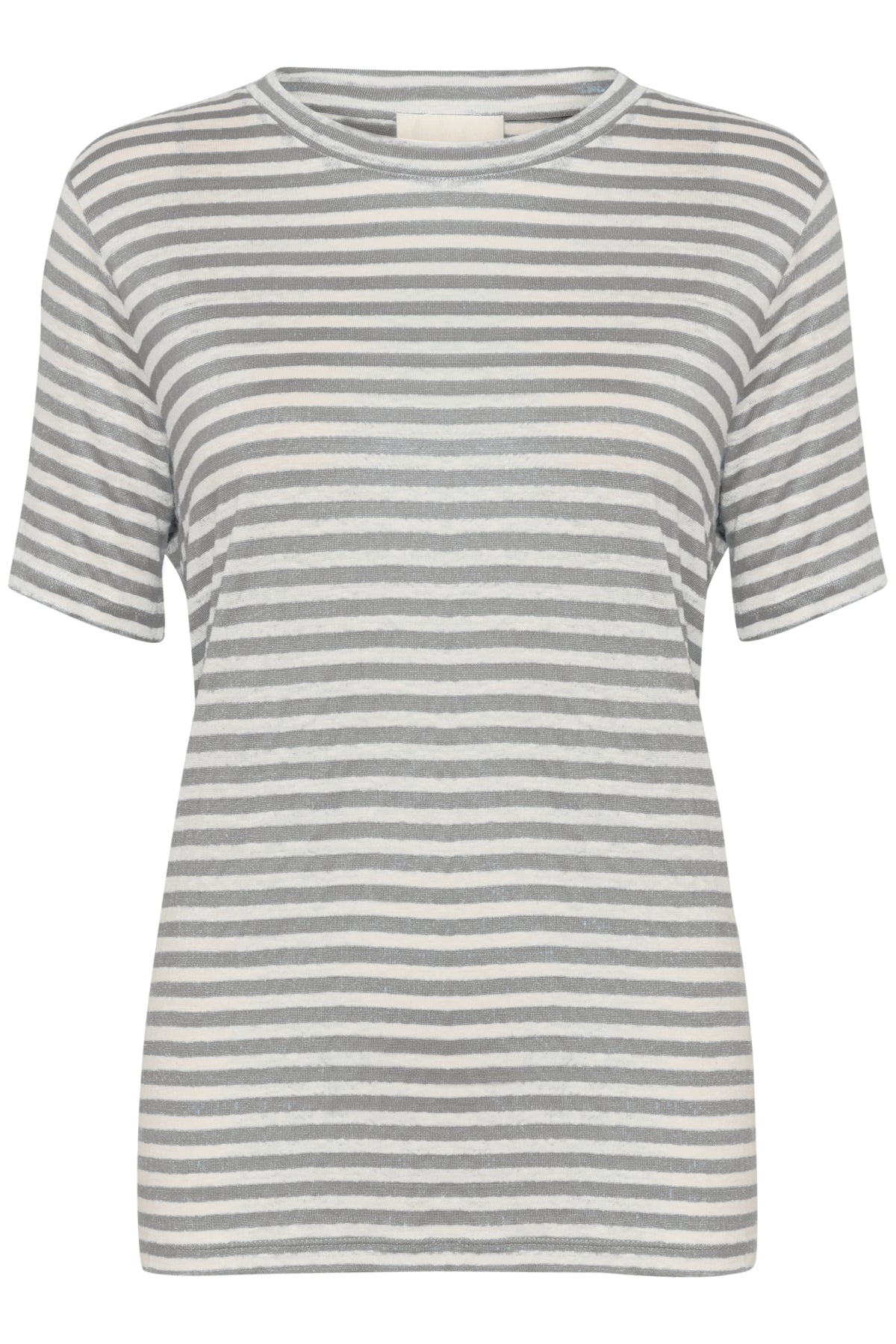 LisaMW Striped Tee Frost Gray Striped - 10704599