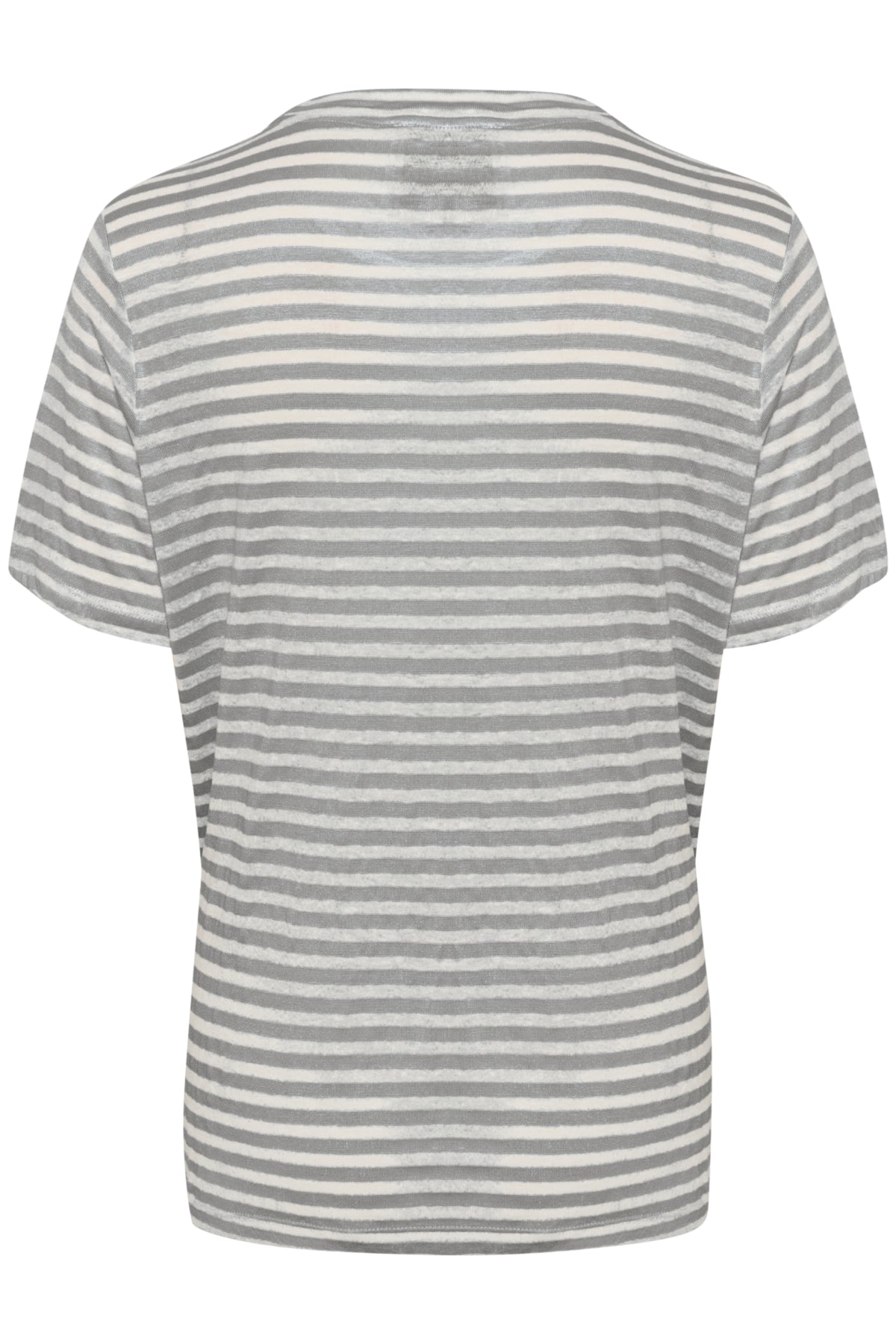 LisaMW Striped Tee Frost Gray Striped - 10704599
