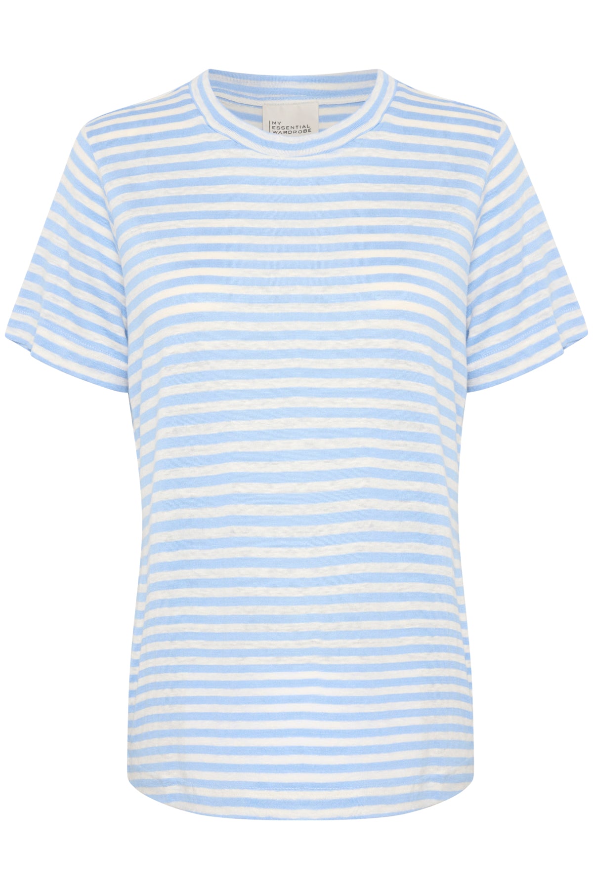 LisaMW Striped Tee Cashmere Blue Striped - 10704599