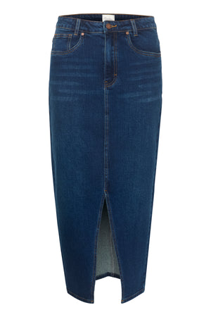 DangoMW 144 Long Skirt Dark blue Wash - 10704621