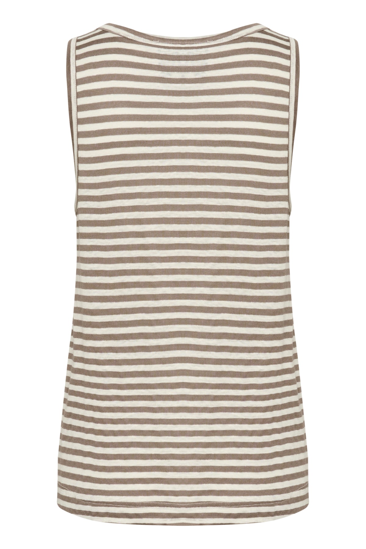 LisaMW Striped Top Major Brown Striped - 10704687