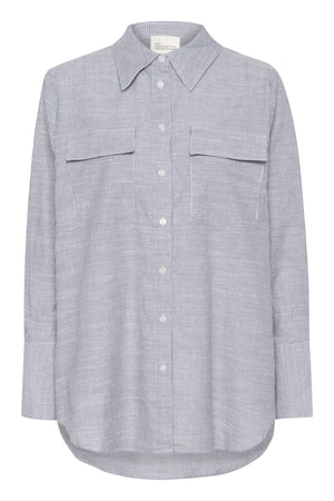 SkyeMW Shirt Dark Sapphire Blue Striped - 10704690