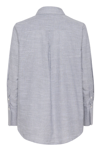 SkyeMW Shirt Dark Sapphire Blue Striped - 10704690 Thumbnail