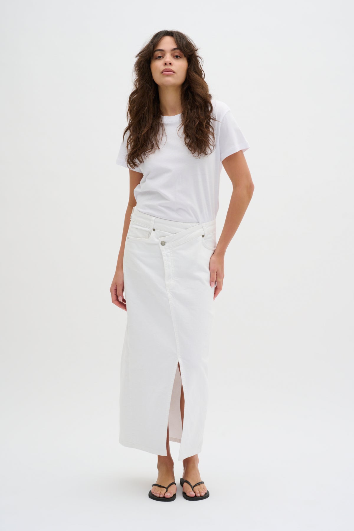 TempaMW 131 Wrap Skirt White Wash - 10704691