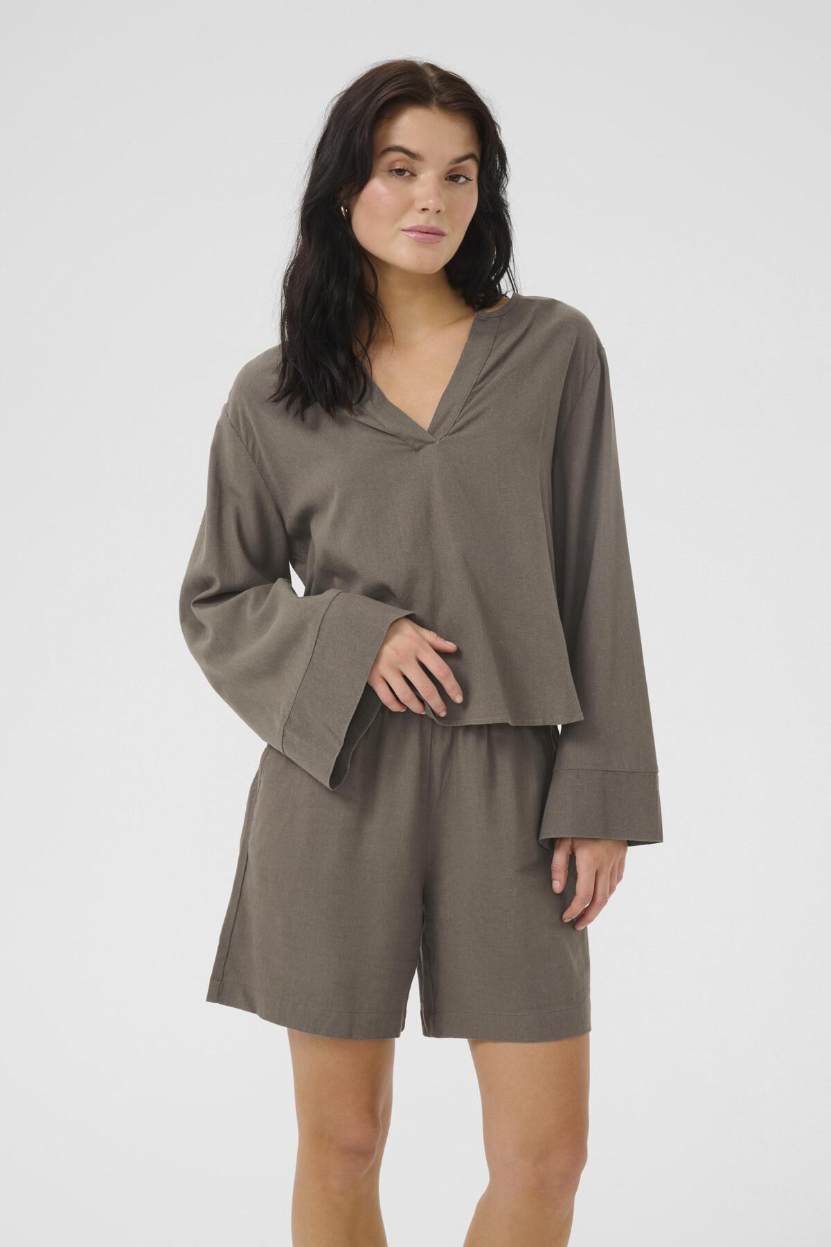DiasMW Blouse WALNUT - 10704714