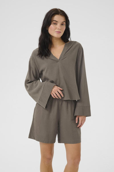 DiasMW Blouse WALNUT - 10704714 Thumbnail