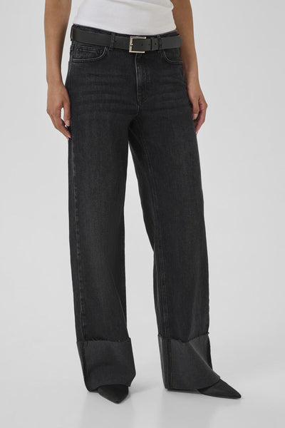 DalviMW 139 High Wide Black Retro Wash - 10704798 Thumbnail