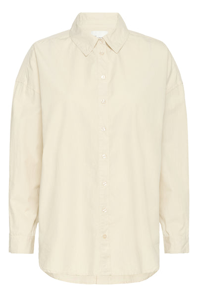 SunnaMW Boxy Shirt Almond milk - 10705021 Thumbnail