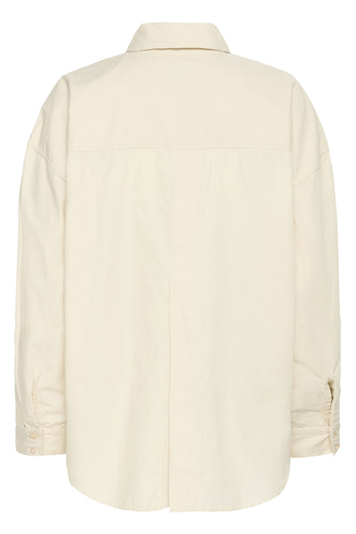SunnaMW Boxy Shirt Almond milk - 10705021 Thumbnail