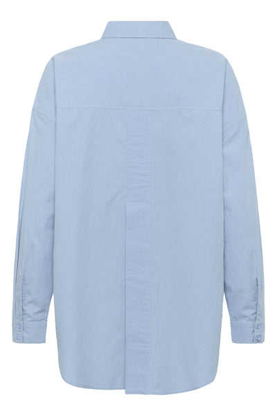 SunnaMW Boxy Shirt Pearl Blue - 10705021 Thumbnail