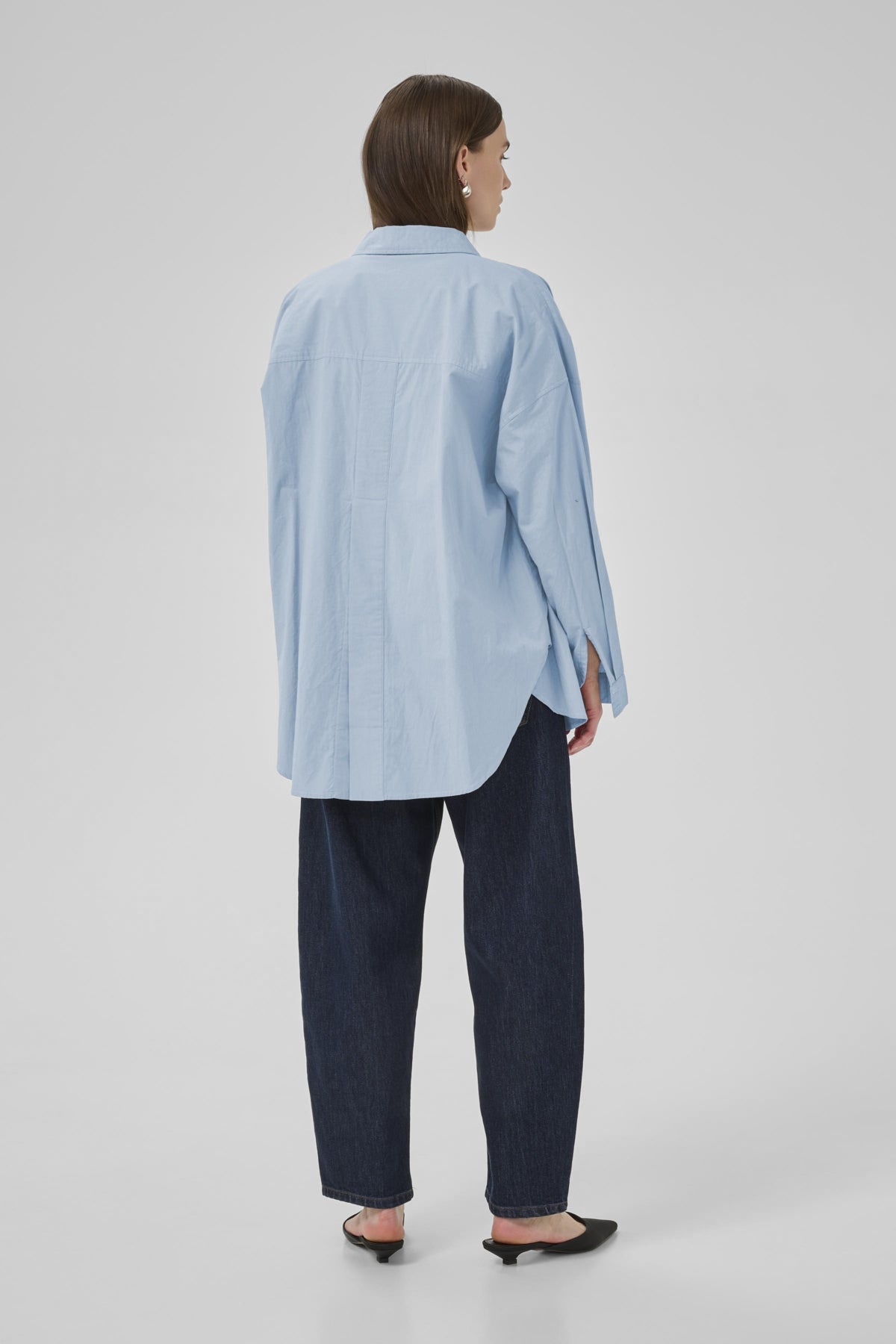 SunnaMW Boxy Shirt Pearl Blue - 10705021