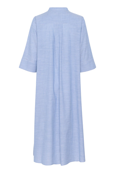 SkyeMW Long Dress Delft Blue Striped - 10705118 Thumbnail