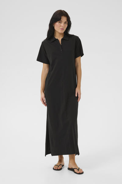 AbbyMW Polo Dress Black - 10705135 Thumbnail