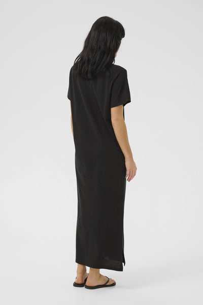 AbbyMW Polo Dress Black - 10705135 Thumbnail