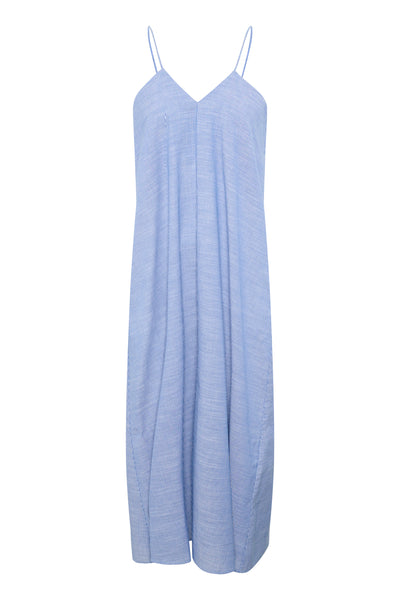 SkyeMW Dress Delft Blue Striped - 10705168 Thumbnail