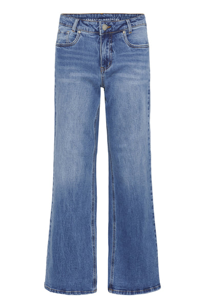 MWLouis 144 High Wide Medium Blue Wash - 10705242 Thumbnail