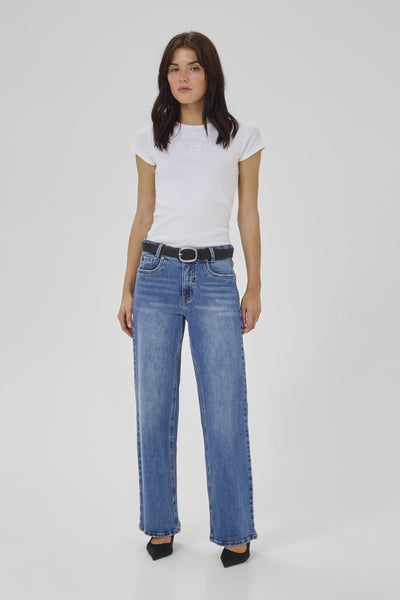 MWLouis 144 High Wide Medium Blue Wash - 10705242 Thumbnail