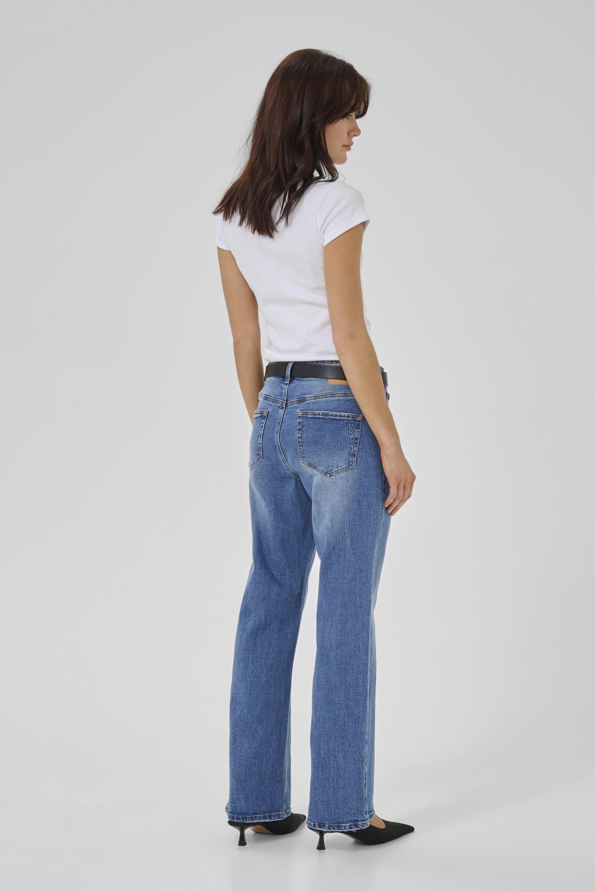MWLouis 144 High Wide Medium Blue Wash - 10705242