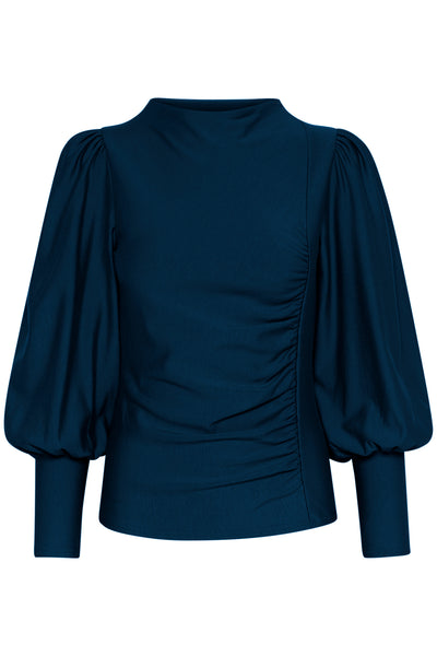 RifaGZ puff blouse Dress Blues - 10904986 Thumbnail
