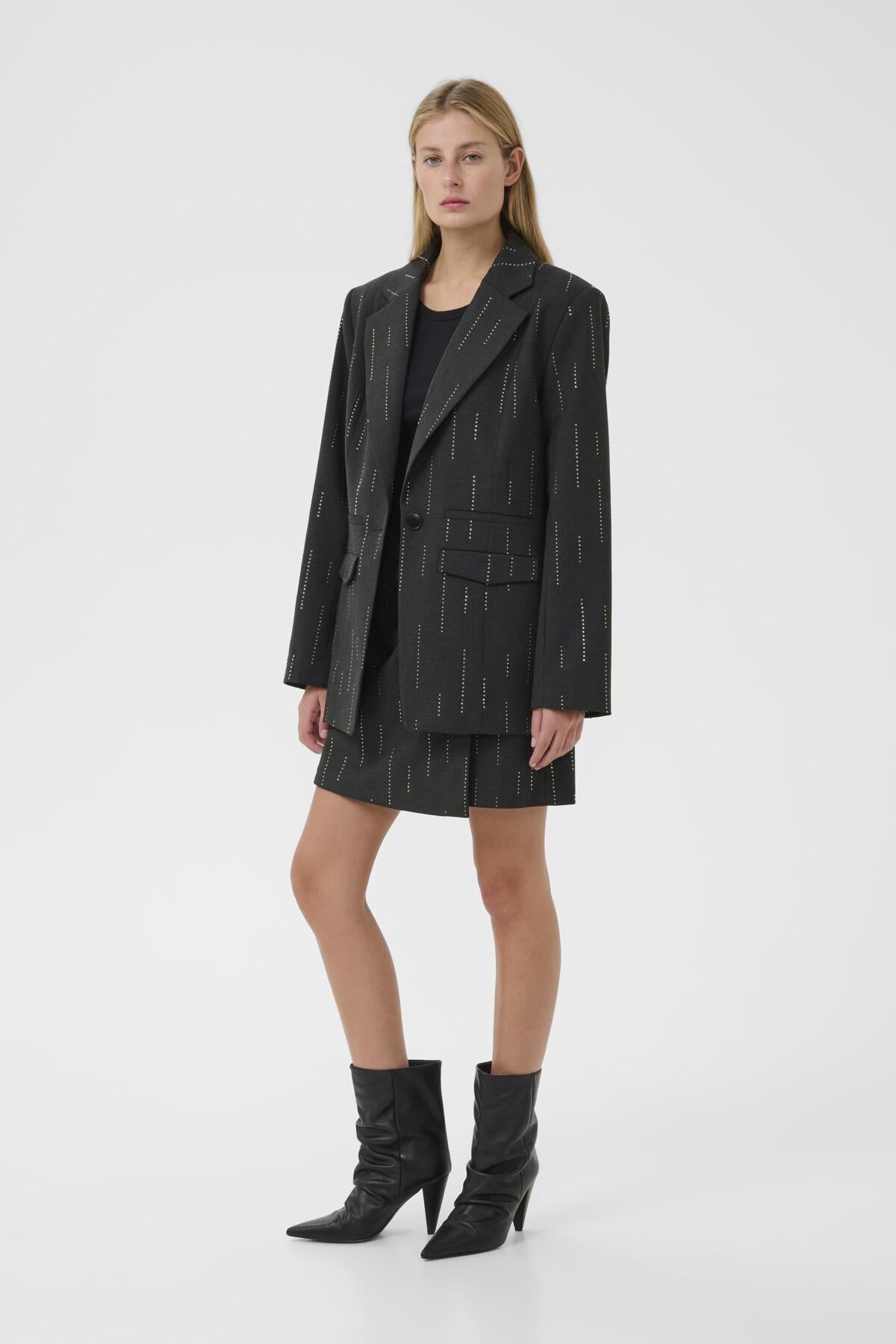 GZadira blazer Dark grey melange - 100494 - 10910707