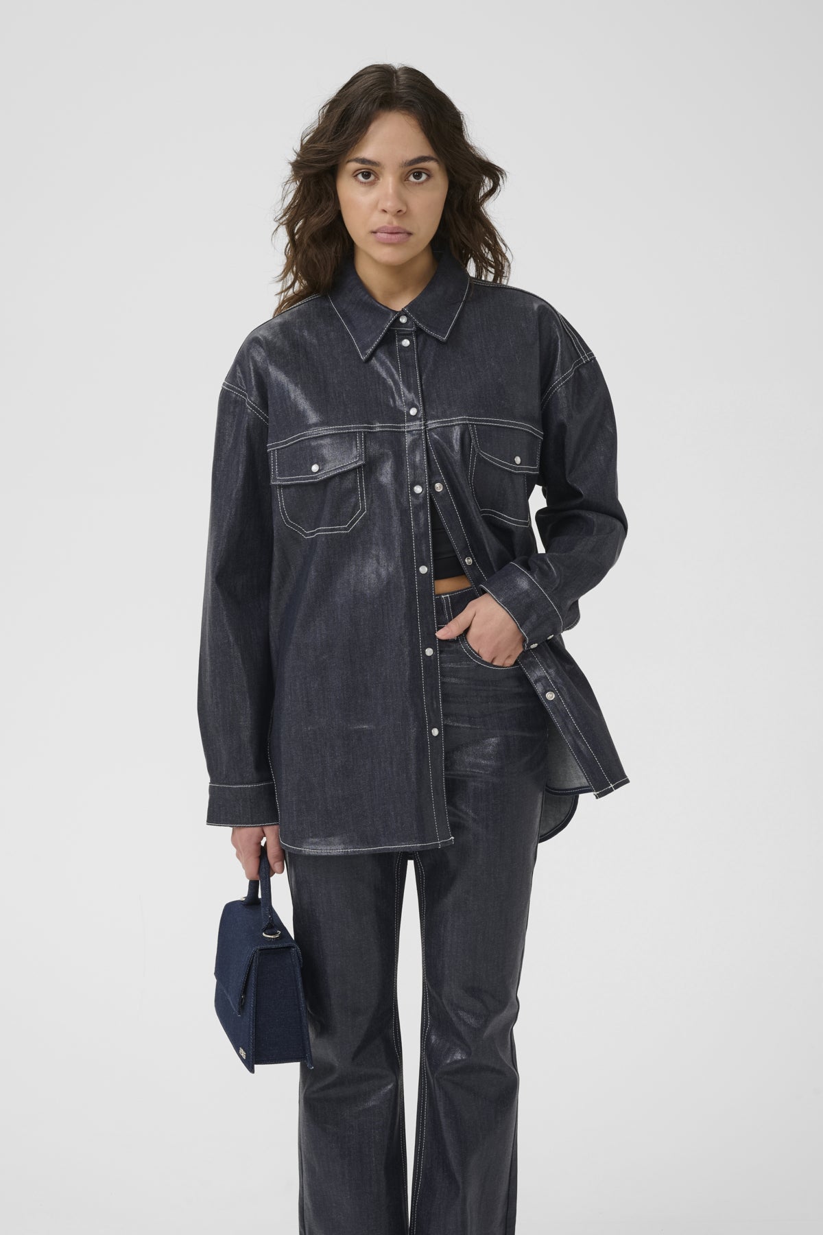 GZpiper OZ Shirt Rinse wash denim - 108305 - 10910737