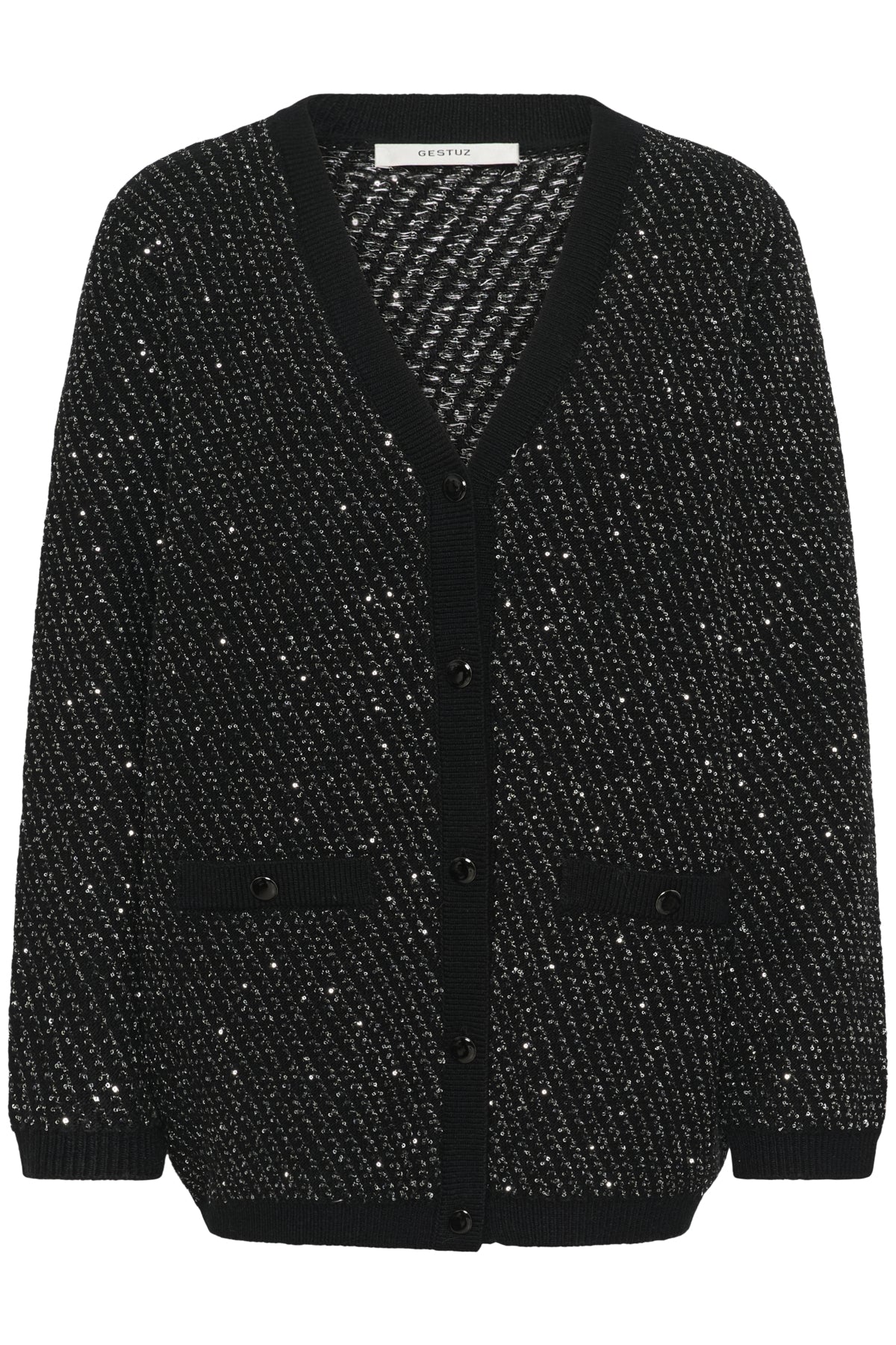 GZcosma cardigan Black with lurex - 108647 - 10910748