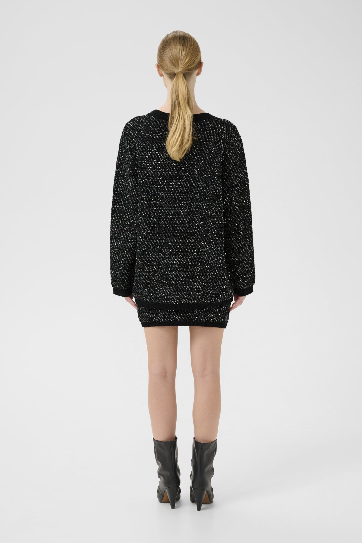 GZcosma cardigan Black with lurex - 108647 - 10910748