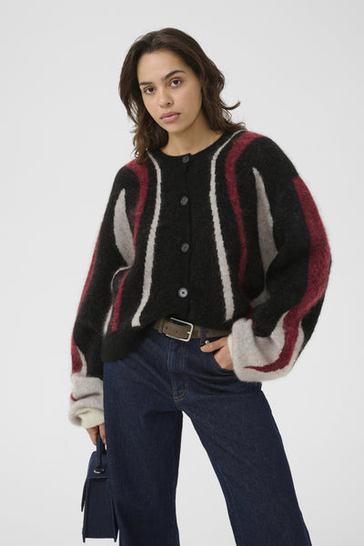 GZmafi cardigan Black/Aronia multi - 108674 - 10910767 Thumbnail