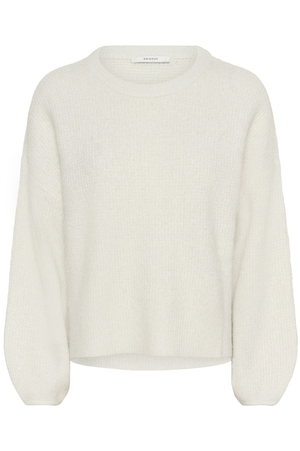 GZalpha shimmer pullover Ivory with lurex - 108703 - 10910816
