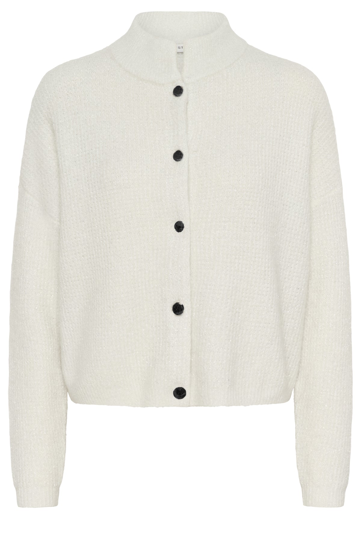 GZalpha shimmer cardigan Ivory with lurex - 108703 - 10910817