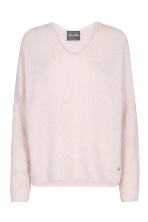 MMThora V-Neck Knit Ballet Slipper