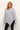 CRHoliday Knit Poncho Light Grey Melange - 10610828