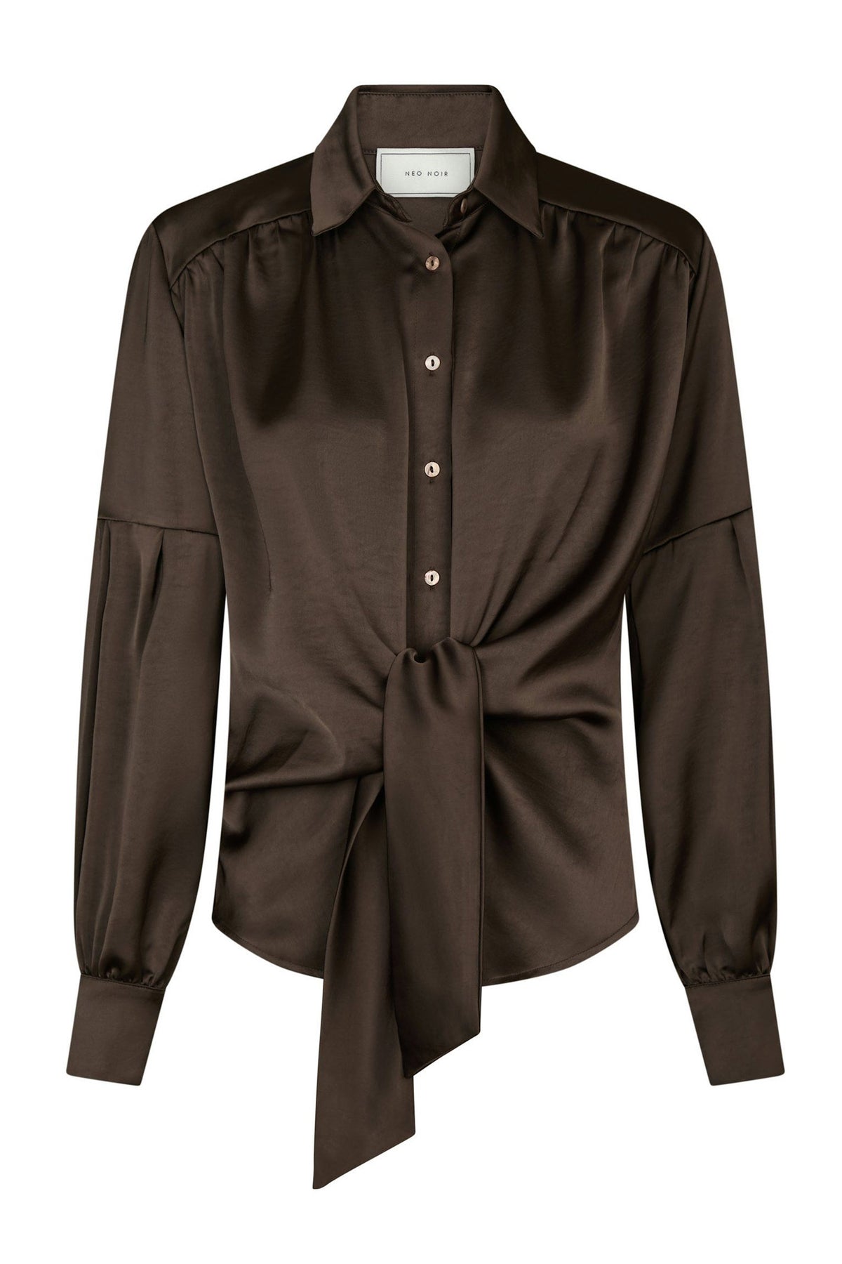 NAJA SATIN Dark brown - 160801
