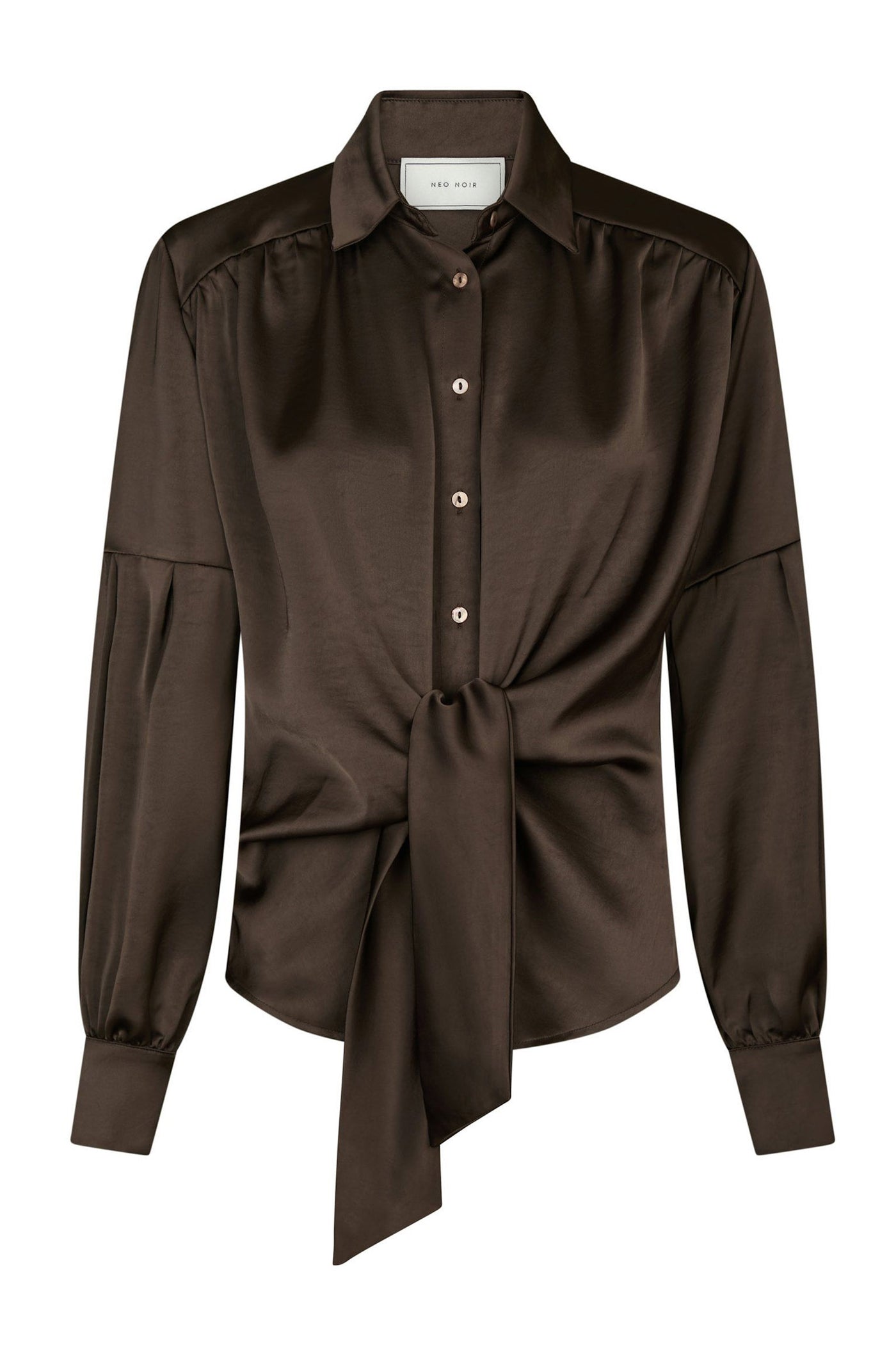 NAJA SATIN Dark brown - 160801