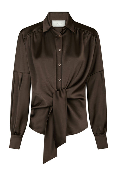 NAJA SATIN Dark brown - 160801 Thumbnail
