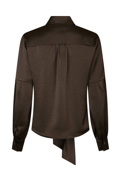 NAJA SATIN Dark brown - 160801 Thumbnail